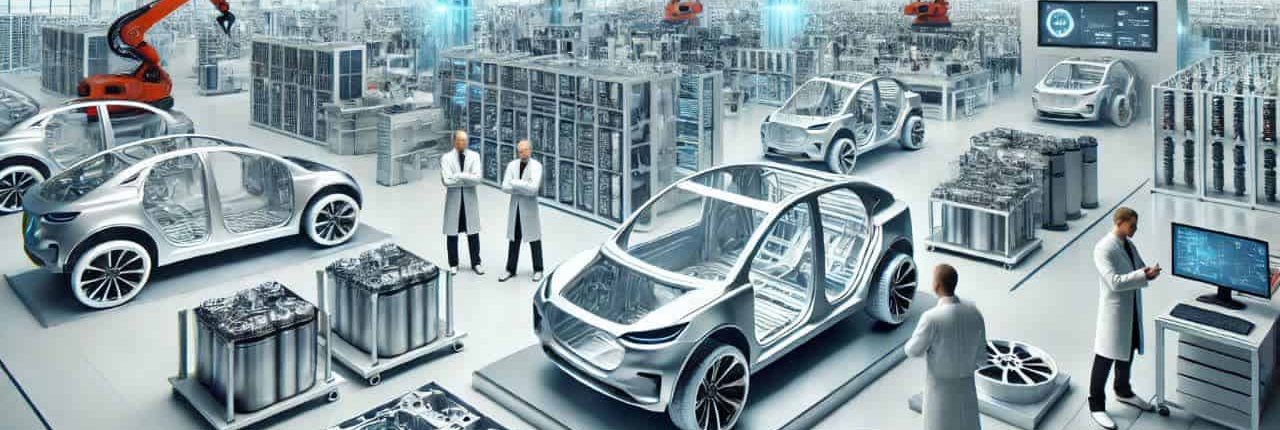 آلومینیوم در صنعت خودرو برقی