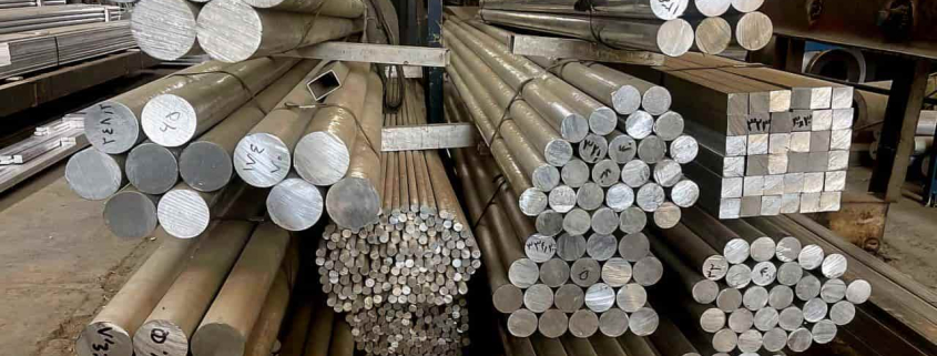 میل گرد آلومینیومی