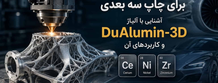 آلومینیوم جدید برای چاپ سه بعدی