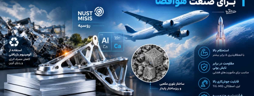 آلیاژ آلومینیومی نسل جدید روسیه برای صنعت هوافضا